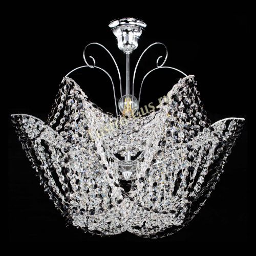 Люстра Орхидея №3 черная в Симферополе Гусь Хрустальный