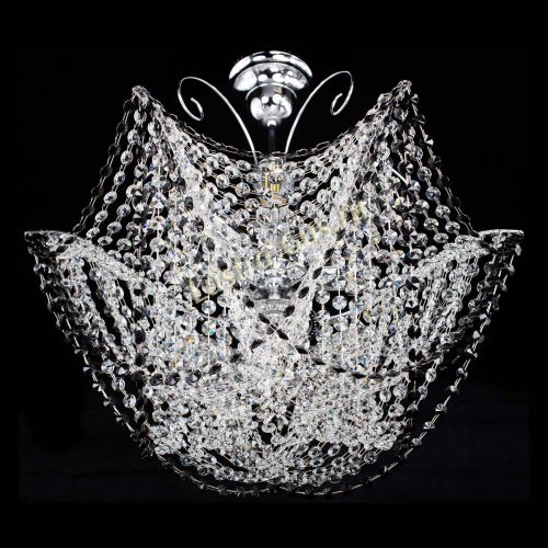 Люстра Орхидея №3 черная в Симферополе Гусь Хрустальный