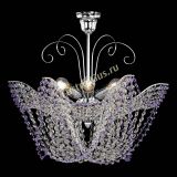 Люстра Орхидея №3 фиолетовая в Симферополе