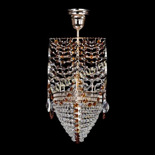 Люстра Парусник №1 чайный в Симферополе Гусь Хрустальный