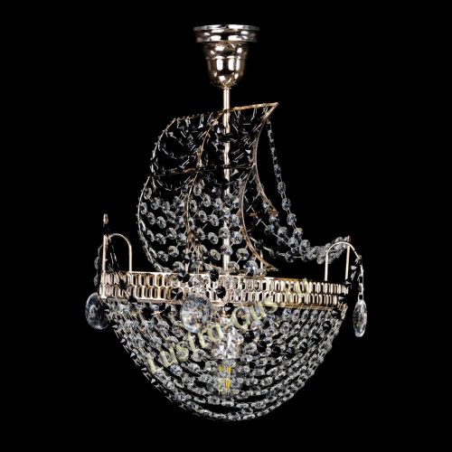 Люстра Парусник №1 черный в Симферополе Гусь Хрустальный