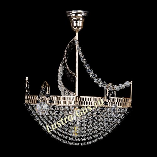 Люстра Парусник №1 черный в Симферополе Гусь Хрустальный