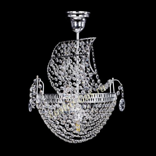 Люстра Парусник №1 в Симферополе Гусь Хрустальный