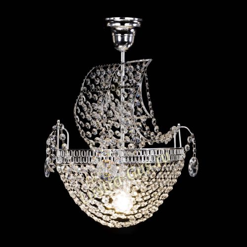 Люстра Парусник №1 в Симферополе Гусь Хрустальный