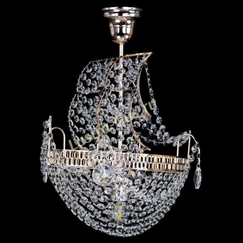 Люстра Парусник №1 в Симферополе Гусь Хрустальный