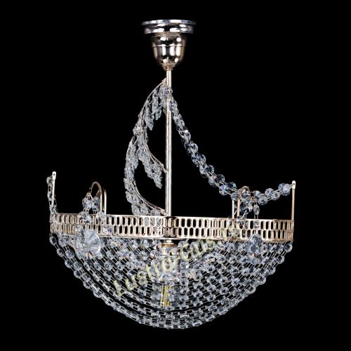 Люстра Парусник №1 в Симферополе Гусь Хрустальный