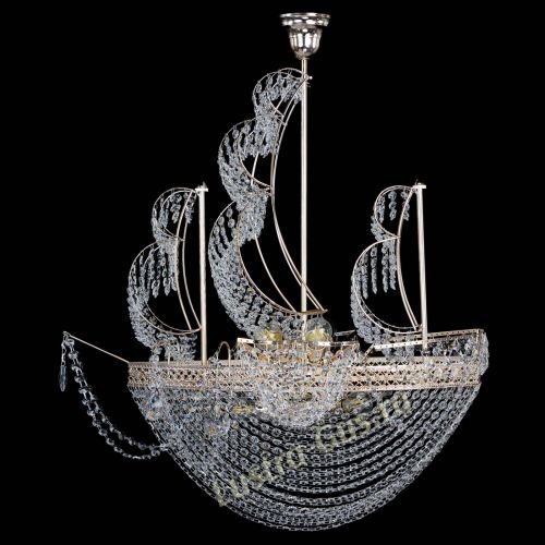 Люстра Парусник №8 Венеция в Симферополе Гусь Хрустальный