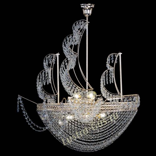 Люстра Парусник №8 Венеция в Симферополе Гусь Хрустальный