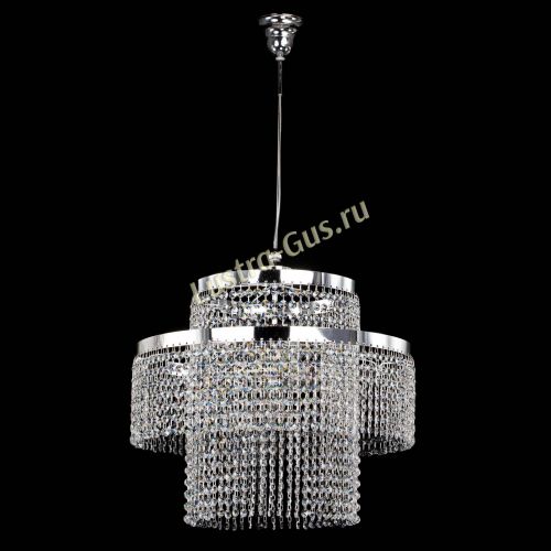 Люстра Сигма №3 3-х ярусная в Симферополе Гусь Хрустальный
