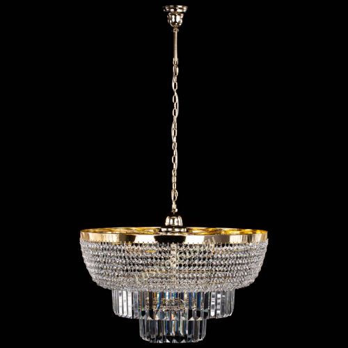 Люстра Сигма №6 с подвесом в Симферополе Гусь Хрустальный