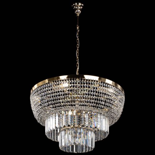 Люстра Сигма №6 с подвесом в Симферополе Гусь Хрустальный