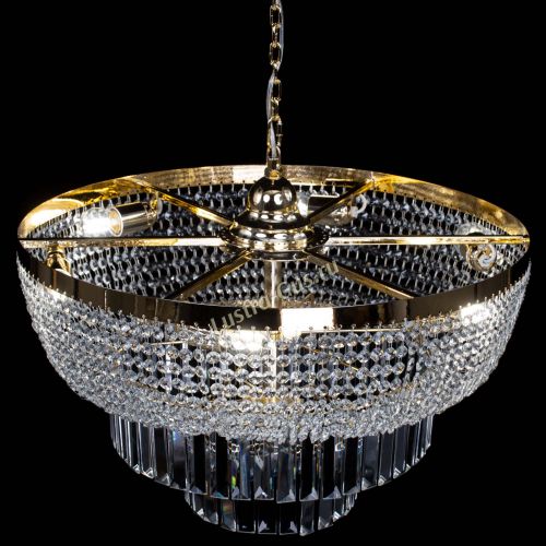 Люстра Сигма №6 с подвесом в Симферополе Гусь Хрустальный
