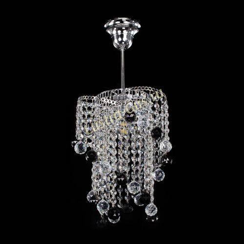 Люстра Вектор №4 черная в Симферополе Гусь Хрустальный