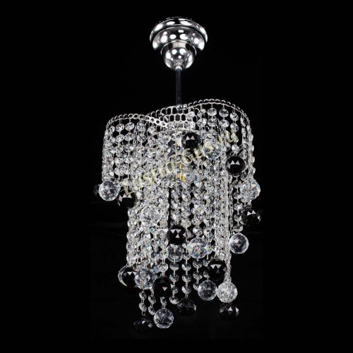 Люстра Вектор №4 черная в Симферополе Гусь Хрустальный