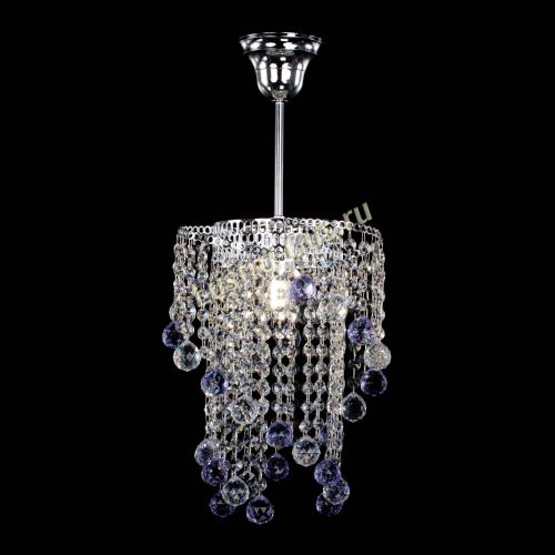 Люстра Вектор №4 фиолетовая в Симферополе Гусь Хрустальный