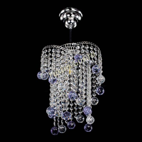 Люстра Вектор №4 фиолетовая в Симферополе Гусь Хрустальный