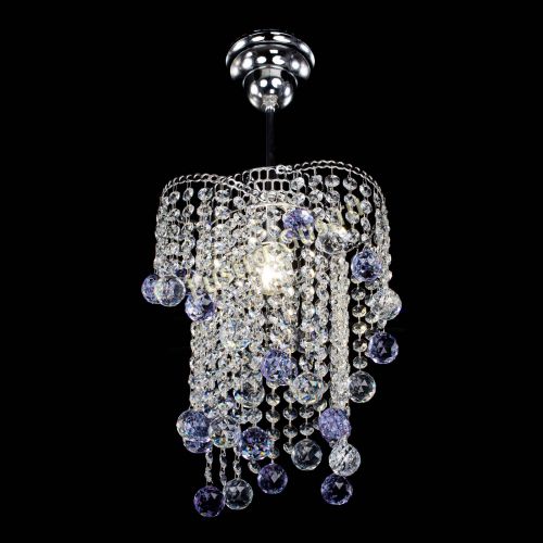 Люстра Вектор №4 фиолетовая в Симферополе Гусь Хрустальный