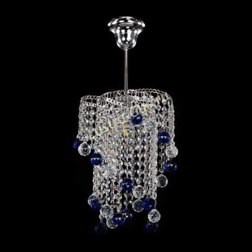 Люстра Вектор №4 синяя в Симферополе Гусь Хрустальный