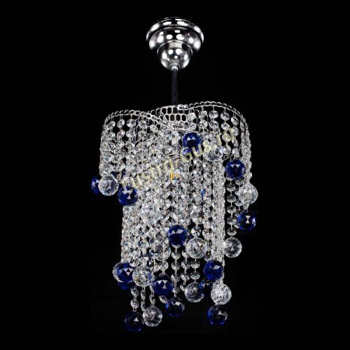 Люстра Вектор №4 синяя в Симферополе Гусь Хрустальный