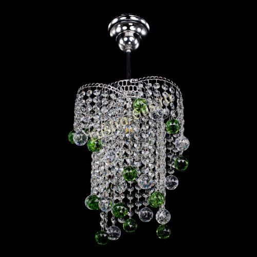 Люстра Вектор №4 зеленая в Симферополе Гусь Хрустальный