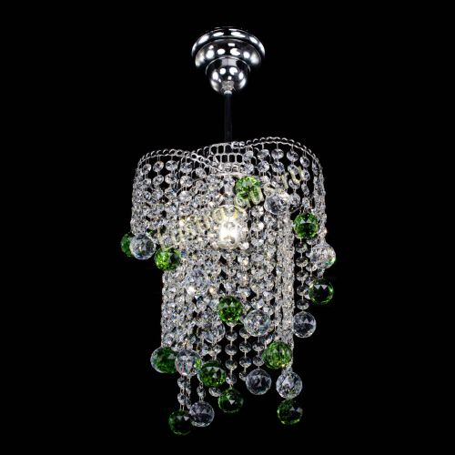 Люстра Вектор №4 зеленая в Симферополе Гусь Хрустальный