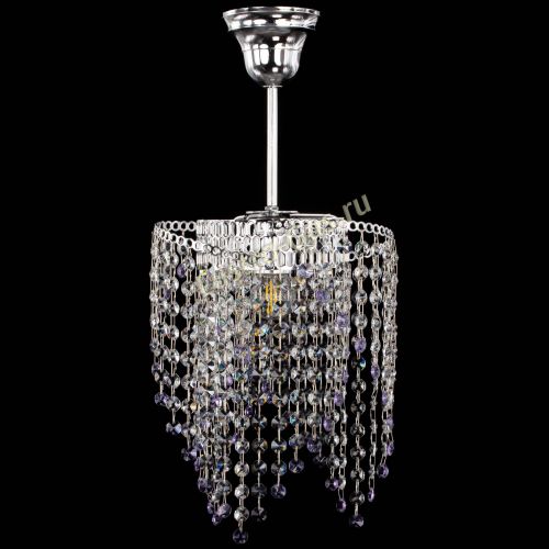 Люстра Вектор №5 фиолетовая в Симферополе Гусь Хрустальный