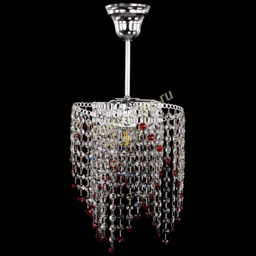 Люстра Вектор №5 красная в Симферополе Гусь Хрустальный
