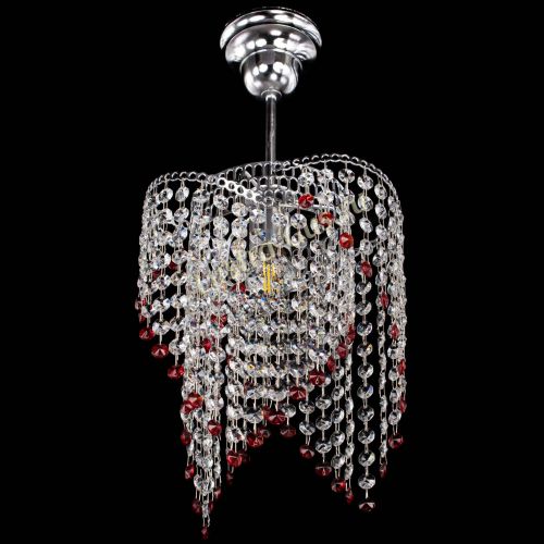 Люстра Вектор №5 красная в Симферополе Гусь Хрустальный