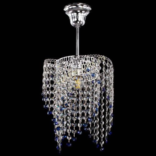 Люстра Вектор №5 синяя в Симферополе Гусь Хрустальный