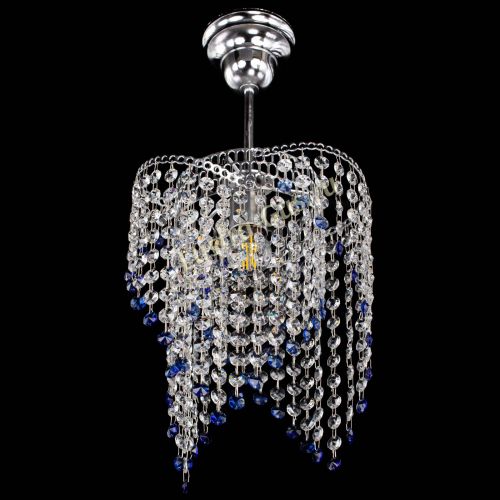 Люстра Вектор №5 синяя в Симферополе Гусь Хрустальный