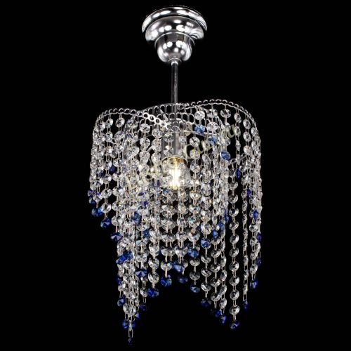 Люстра Вектор №5 синяя в Симферополе Гусь Хрустальный