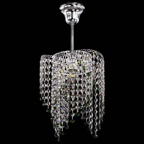 Люстра Вектор №5 зеленая в Симферополе Гусь Хрустальный