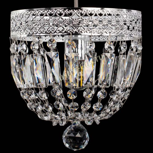 Люстра Венеция №1 купол на тросе в Симферополе Гусь Хрустальный