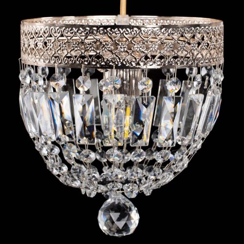 Люстра Венеция №1 купол на тросе в Симферополе Гусь Хрустальный