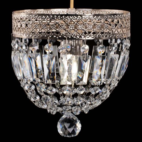 Люстра Венеция №1 купол на тросе в Симферополе Гусь Хрустальный