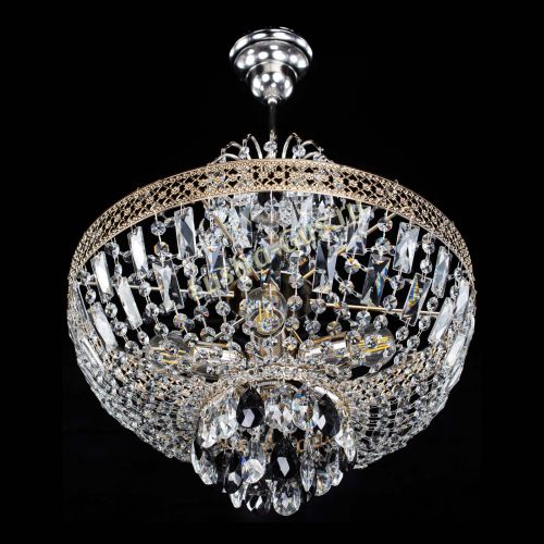 Люстра Венеция Астра №5 черная в Симферополе Гусь Хрустальный