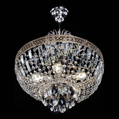 Люстра Венеция Астра №5 черная в Симферополе Гусь Хрустальный