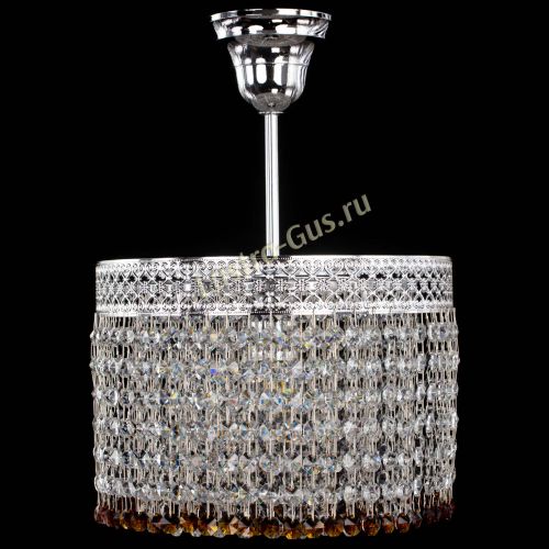 Люстра Венеция Капель №1 с подвесом Чайная в Симферополе Гусь Хрустальный