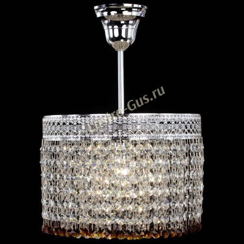 Люстра Венеция Капель №1 с подвесом Чайная в Симферополе Гусь Хрустальный