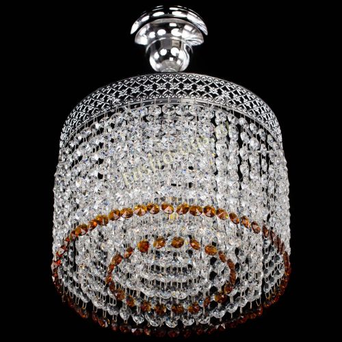 Люстра Венеция Капель №1 с подвесом Чайная в Симферополе Гусь Хрустальный