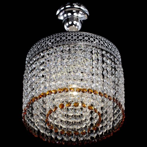 Люстра Венеция Капель №1 с подвесом Чайная в Симферополе Гусь Хрустальный