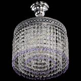 Люстра Венеция Капель №1 с подвесом Фиолетовая в Симферополе