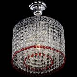 Люстра Венеция Капель №1 с подвесом Красная в Симферополе