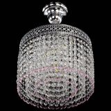 Люстра Венеция Капель №1 с подвесом Розовая в Симферополе