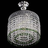 Люстра Венеция Капель №1 с подвесом Зеленая в Симферополе