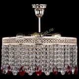 Люстра Венеция Капель журавлик красная в Симферополе