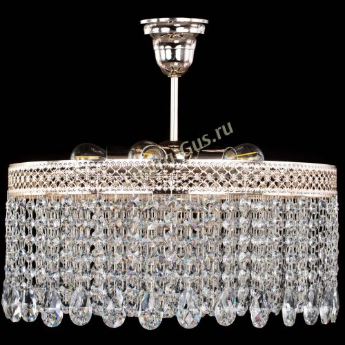 Люстра Венеция Капель журавлик с подвесом в Симферополе Гусь Хрустальный