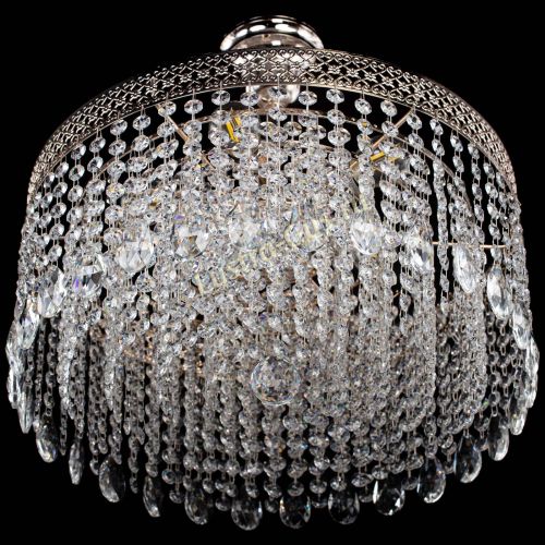 Люстра Венеция Капель журавлик с подвесом в Симферополе Гусь Хрустальный