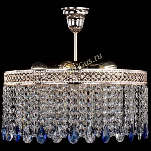 Люстра Венеция Капель журавлик синяя в Симферополе Гусь Хрустальный