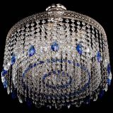 Люстра Венеция Капель журавлик синяя в Симферополе